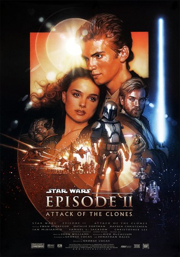 Star wars attacco dei - star,