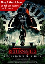 Poster di Star Wars Il ritorno