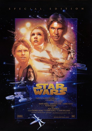 Star wars poster - star,