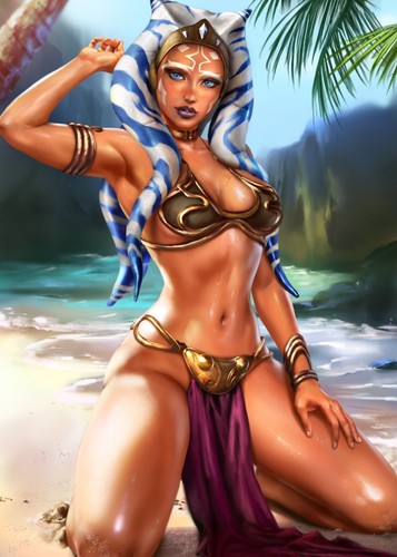 Poster manga tela ahsoka - manga,