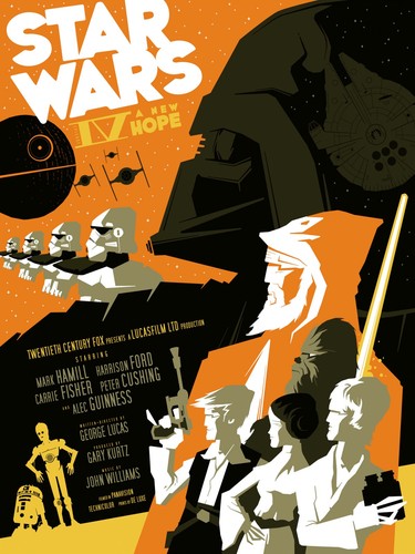 Star wars new hope - star,