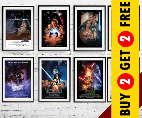 Poster serie film - star, wars