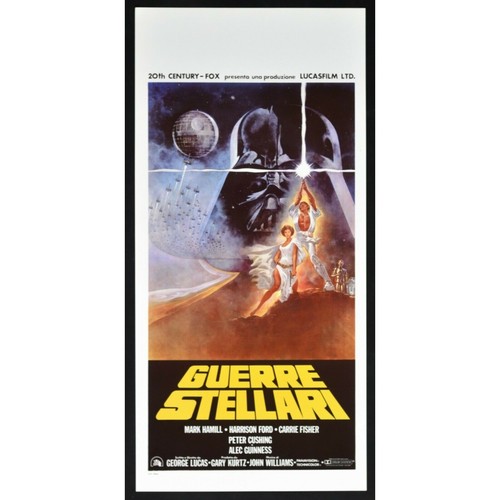 Locandina guerre stellari star - locandina,