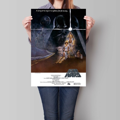 Poster star wars - star, a