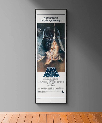 Star wars 1977 daybill inserto - wars,