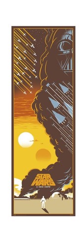 Poster grande star - wars, 53x158