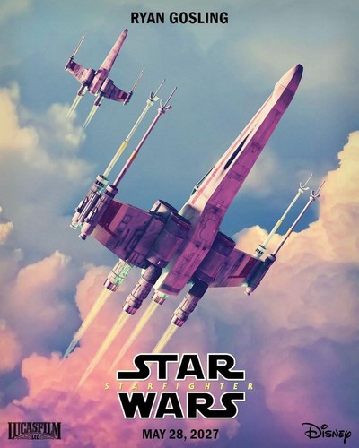 Star wars poster starfighter - wars,
