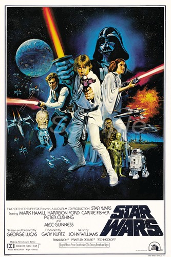 Poster film star wars 1977 - poster,