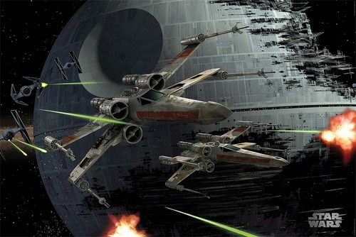 Poster star wars - wars, x-wings