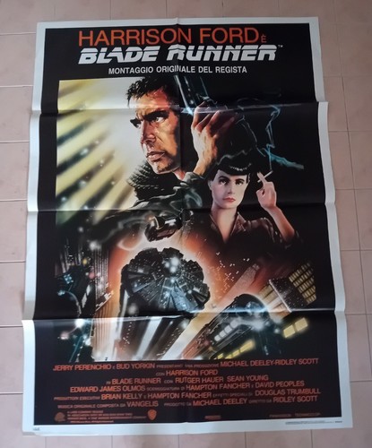 Blade runner raro manifesto - blade,