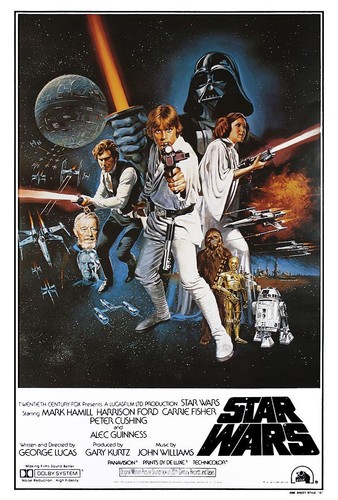 Poster star wars stile - star,