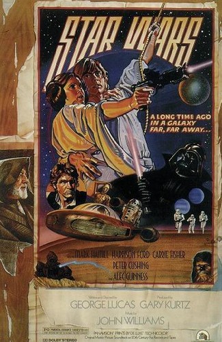 Poster star wars stile - poster, 'd'