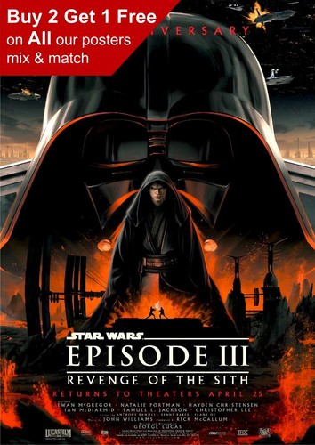 Poster star wars - episodio, iii