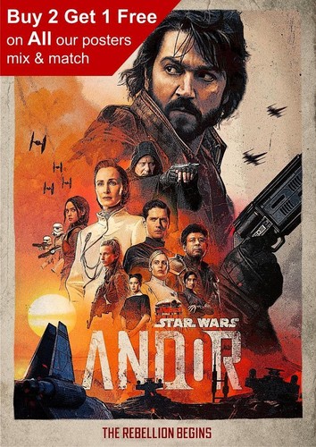 Poster star wars - star, andor
