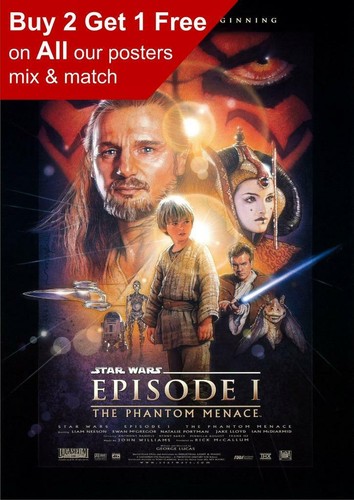 Poster star wars episodio - star,
