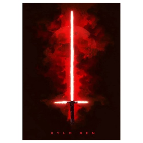 Star wars kylo ren spada - star,