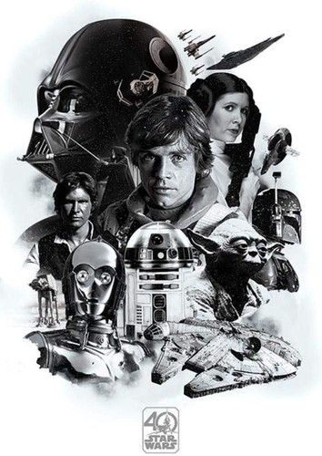 Poster star wars pyramid - poster,