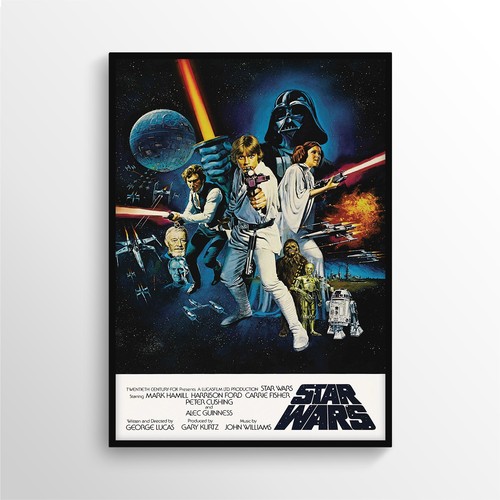 1977 star wars una nuova - star,