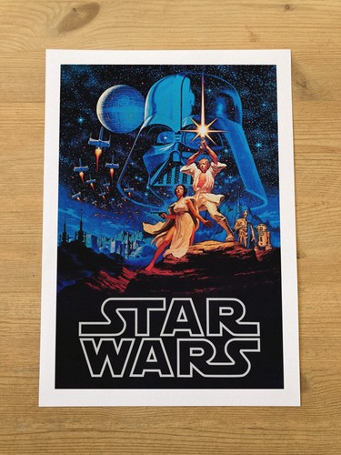 Poster film star wars 1977 - star,